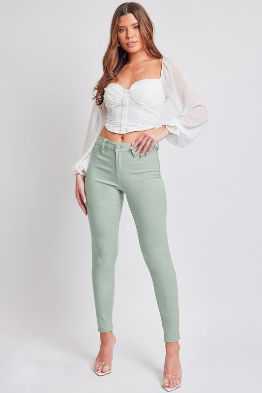 YMI Jade Hyperstretch Mid-Rise Skinny Jeans