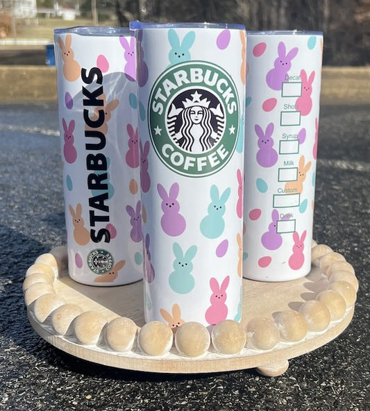 Easter Peeps Starbucks Tumbler Cup