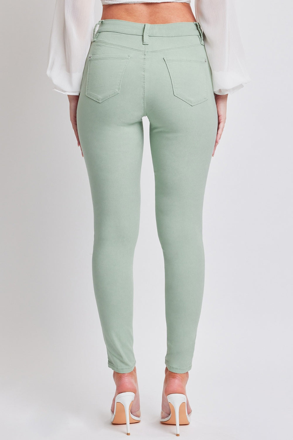 YMI Jade Hyperstretch Mid-Rise Skinny Jeans